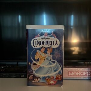 Disney Cinderella VHS Tape